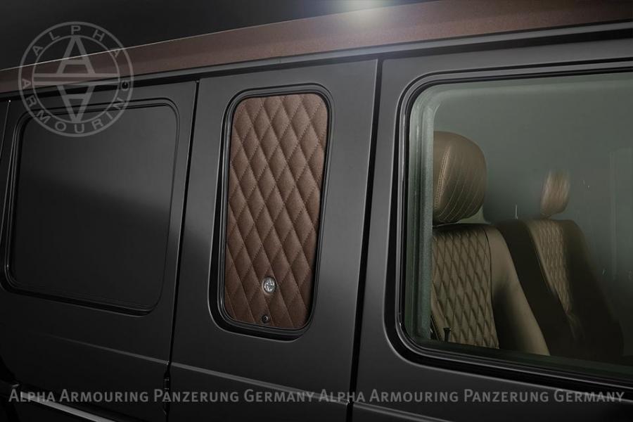  Mercedes-Benz G63 AMG by Alpha Armouring 2015 года  (фото 3 из 8)